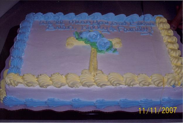 Cake for Willis Family
