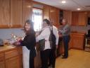 Marty, Nila, Betty & Jack doing the dirty work