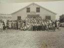 Outside the original IBC building, Al Glasgow, Pastor