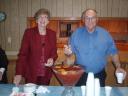 Betty & Bob serving punch at Mable’s birthday party